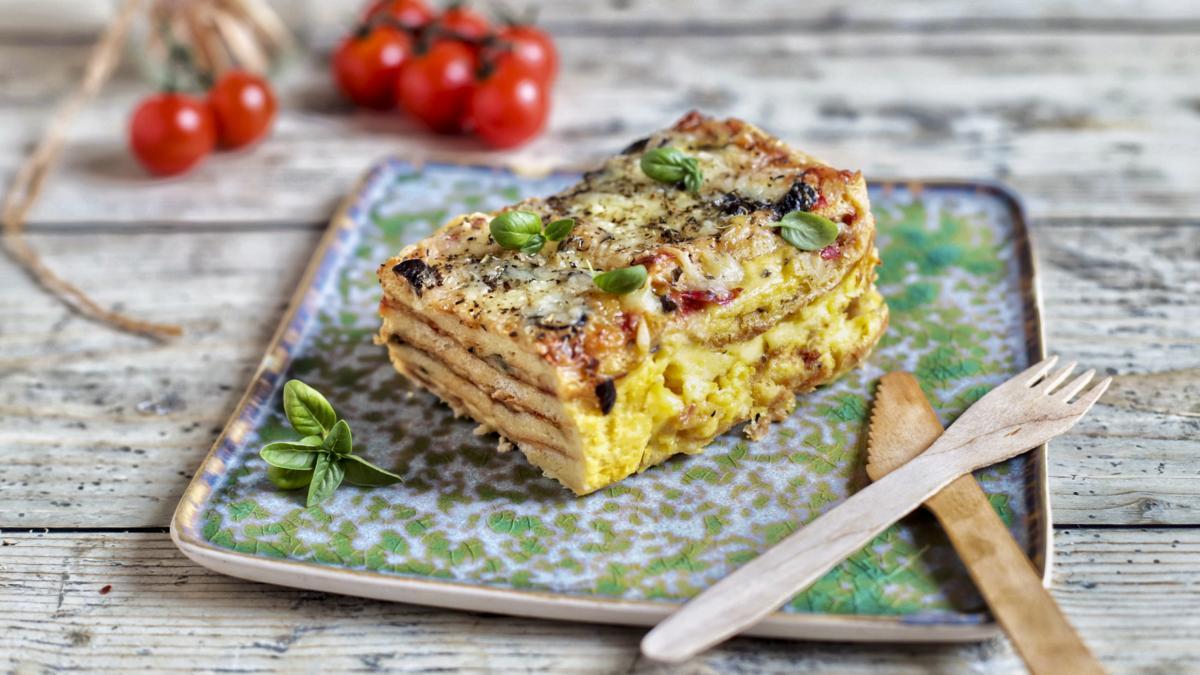 Kue pizza sayur, resep yang sangat bermanfaat