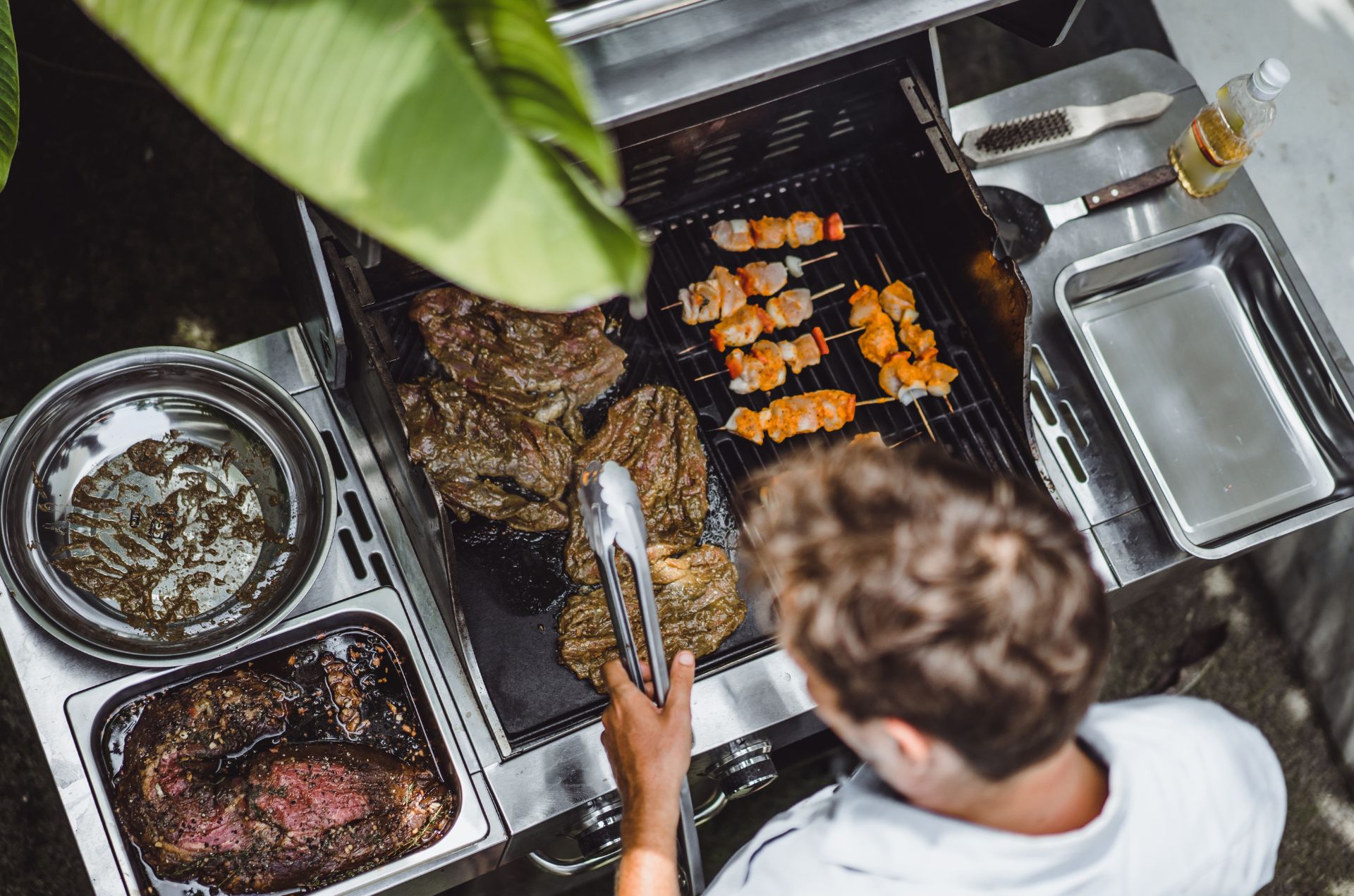 Minyak zaitun apa yang digunakan untuk barbekyu?